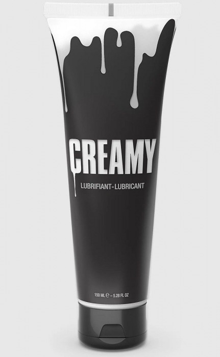 Смазка на водной основе Creamy с консистенцией спермы - 150 мл. - Strap-on-me - купить с доставкой в Кирове