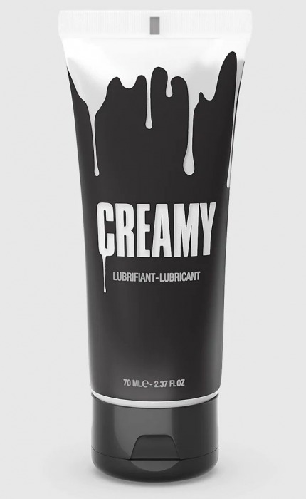 Смазка на водной основе Creamy с консистенцией спермы - 70 мл. - Strap-on-me - купить с доставкой в Кирове