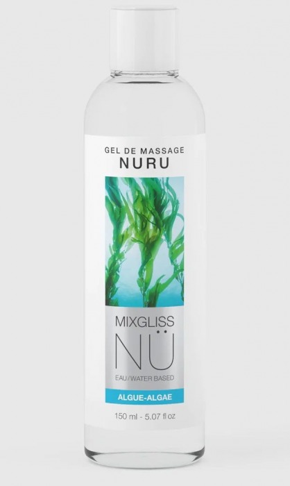 Массажный гель на водной основе Mixgliss NU Algae - 150 мл. - Strap-on-me - купить с доставкой в Кирове