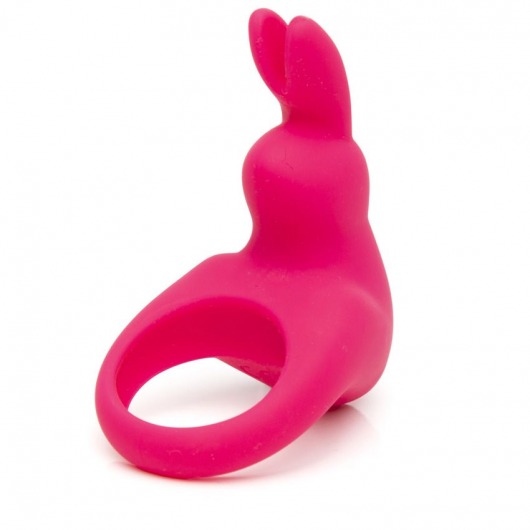 Розовое эрекционное виброкольцо Happy Rabbit Rechargeable Rabbit Cock Ring - Happy Rabbit - в Кирове купить с доставкой