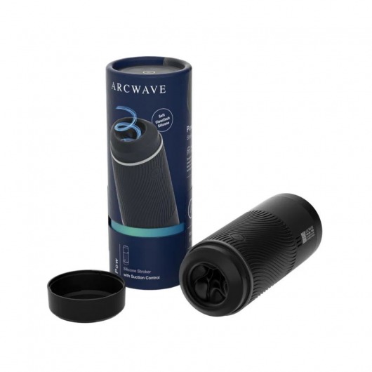 Черный мастурбатор с контролем всасывания Arcwave Pow Stroker - Arcwave - в Кирове купить с доставкой