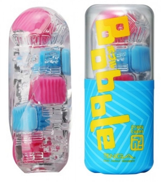 Мастурбатор Tenga Bobble Crazy Cubes - Tenga - в Кирове купить с доставкой