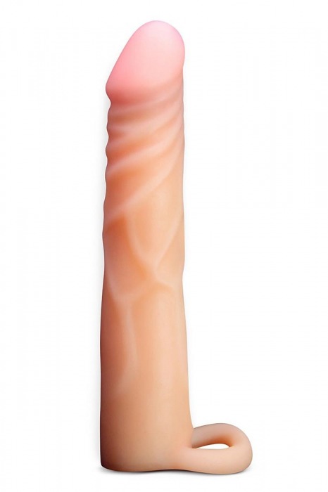 Телесная насадка на пенис Cock Xtender - 17,7 см. - Blush Novelties - в Кирове купить с доставкой