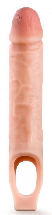 Телесная насадка на пенис 10 Inch Cock Sheath Extender - 25 см. - Blush Novelties - в Кирове купить с доставкой