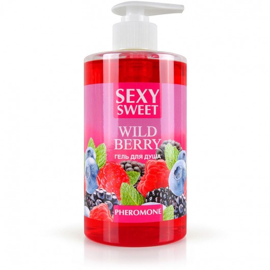 Гель для душа Sexy Sweet Wild Berry с ароматом лесных ягод и феромонами - 430 мл. -  - Магазин феромонов в Кирове