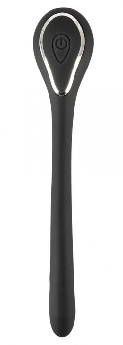 Черный гибкий уретральный стимулятор с вибрацией Vibrating Bendable Dilator - 13,5 см. - Orion - купить с доставкой в Кирове