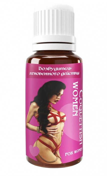 Возбудитель мгновенного действия Coquettish Women - 30 мл. - Миагра - купить с доставкой в Кирове