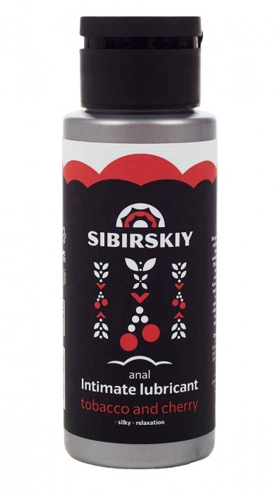 Анальный лубрикант на водной основе SIBIRSKIY с ароматом вишни и табака - 100 мл. - Sibirskiy - купить с доставкой в Кирове