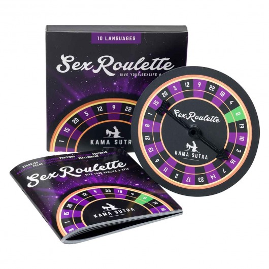Настольная игра-рулетка Sex Roulette Kamasutra - Tease&Please - купить с доставкой в Кирове