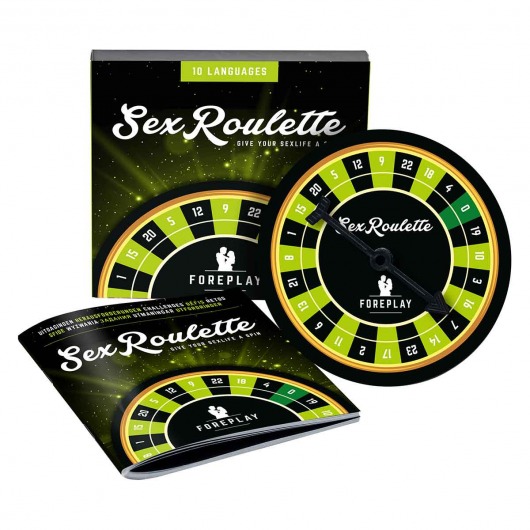 Настольная игра-рулетка Sex Roulette Foreplay - Tease&Please - купить с доставкой в Кирове