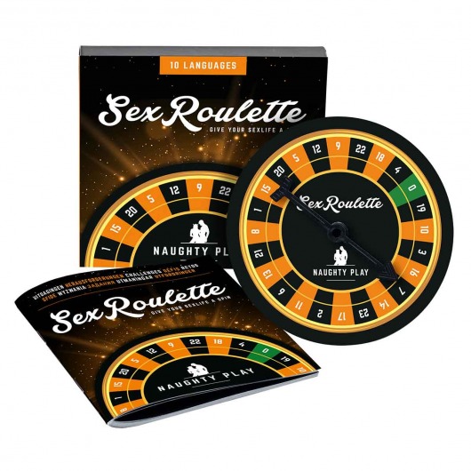 Настольная игра-рулетка Sex Roulette Naughty Play - Tease&Please - купить с доставкой в Кирове