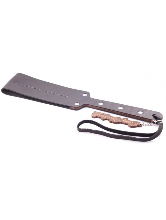 Гладкий мягкий удлиненный пэддл с заклепками - 32 см. - Crazy Handmade - купить с доставкой в Кирове