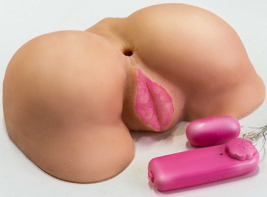 Вибровагина с двумя отверстиями и с выносным пультом - LOVETOY (А-Полимер) - в Кирове купить с доставкой
