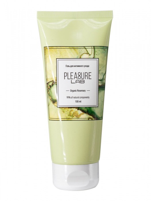 Лубрицирующий гель для интимного ухода Organic Rosemary с ароматом розмарина - 100 мл. - Pleasure Lab - купить с доставкой в Кирове