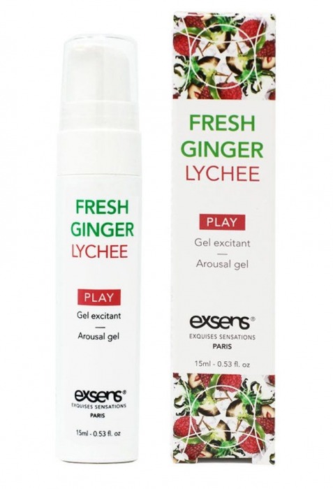 Возбуждающий гель Fresh Ginger Lychee Arousal Gel - 15 мл. - Exsens - купить с доставкой в Кирове