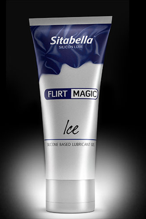 Силиконовая гель-смазка FLIRT MAGIC Ice с лёгким пролонгирующим эффектом - 75 мл. - Sitabella - купить с доставкой в Кирове