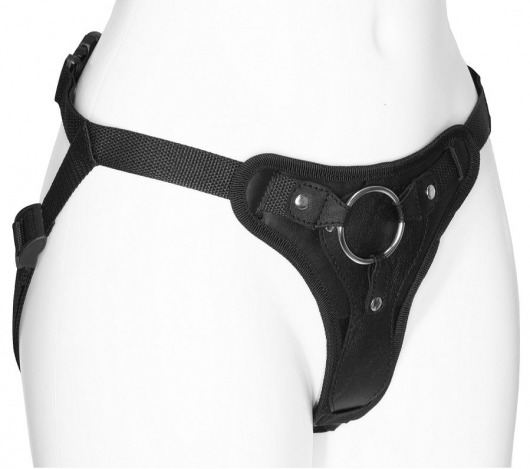 Женские трусики для фиксации насадки кольцом с внутренней насадкой - LOVETOY (А-Полимер) - купить с доставкой в Кирове