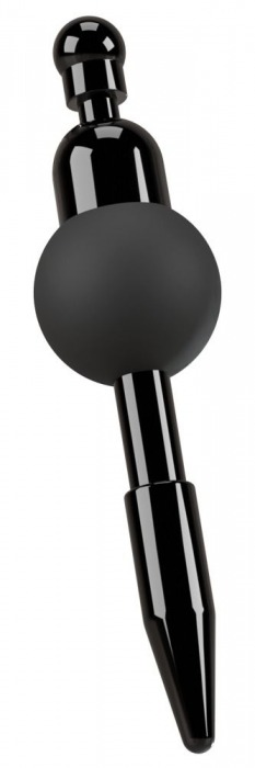 Черный уретральный вибростимулятор Vibrating Penis Plug - Orion - купить с доставкой в Кирове