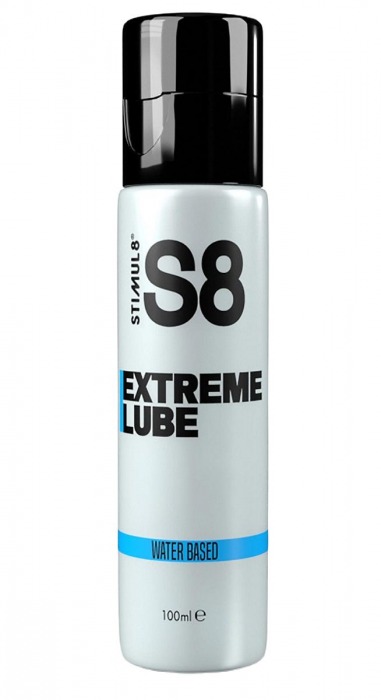 Лубрикант на водной основе S8 Extreme Lube - 100 мл. - Stimul8 - купить с доставкой в Кирове