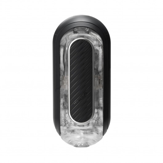 Черный мастурбатор Tenga Flip Zero Gravity с вибрацией - Tenga - в Кирове купить с доставкой