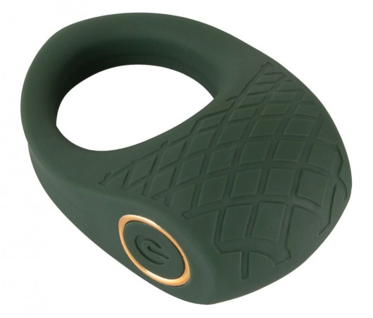 Зеленое эрекционное виброкольцо Luxurious Vibro Cock Ring - Orion - в Кирове купить с доставкой