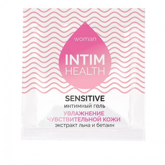 Саше интимного геля на водной основе Intim Health Sensitive - 3 гр. - Биоритм - купить с доставкой в Кирове