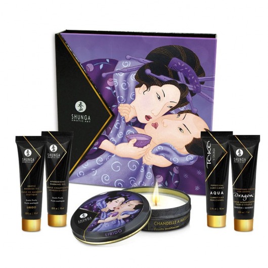 Подарочный набор Geishas secret из 5 предметов - Shunga - купить с доставкой в Кирове