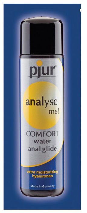 Анальный лубрикант pjur ANALYSE ME Comfort Water Anal Glide - 2 мл. - Pjur - купить с доставкой в Кирове