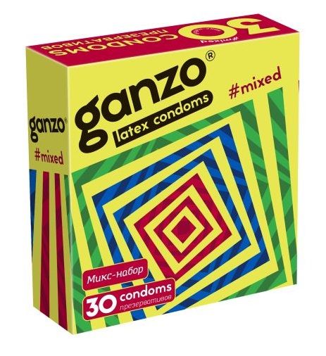 Микс-набор из 30 презервативов Ganzo Mixed - Ganzo - купить с доставкой в Кирове