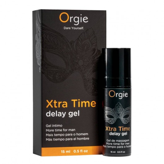 Продлевающий гель Orgie Xtra Time Delay Gel - 15 мл. - ORGIE - купить с доставкой в Кирове