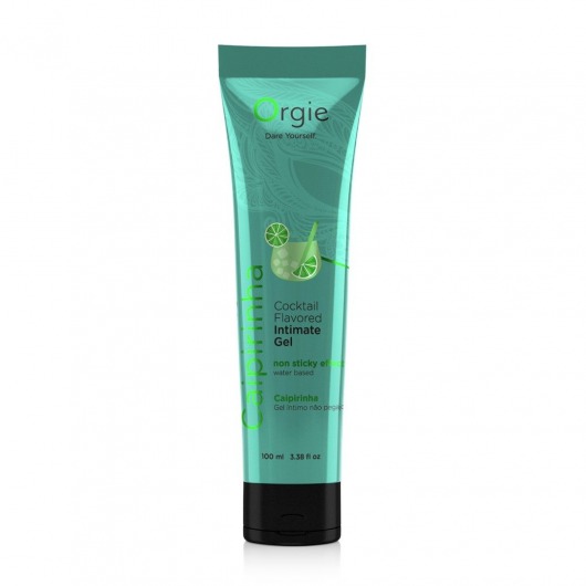 Съедобный интимный гель Orgie Lube Tube Cocktail Caipirinha - 100 мл. - ORGIE - купить с доставкой в Кирове