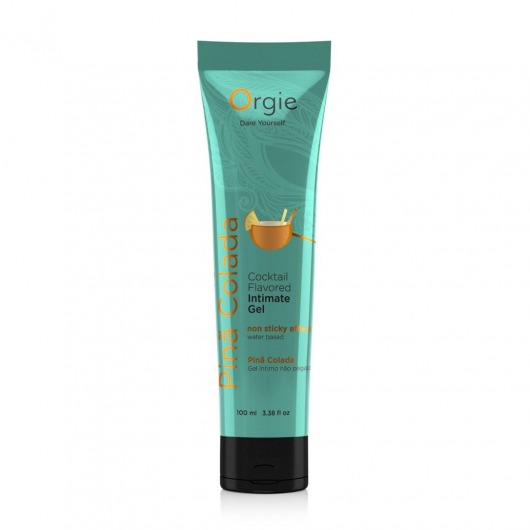 Съедобный интимный гель Orgie Lube Tube Cocktail Pina Colada - 100 мл. - ORGIE - купить с доставкой в Кирове