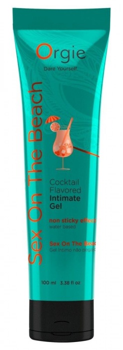 Съедобный интимный гель Orgie Lube Tube Cocktail Sex On The Beach - 100 мл. - ORGIE - купить с доставкой в Кирове