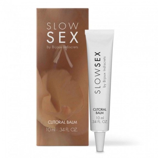 Бальзам для клитора Slow Sex Clitoral Balm - 10 мл. - Bijoux Indiscrets - купить с доставкой в Кирове