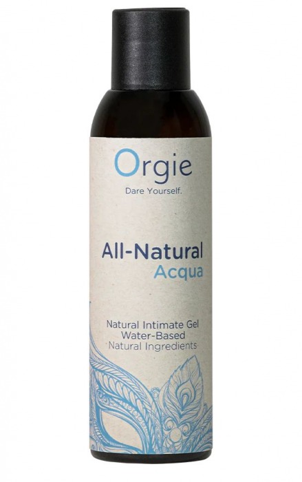 Интимный гель на водной основе Orgie All-Natural Acqua - 150 мл. - ORGIE - купить с доставкой в Кирове