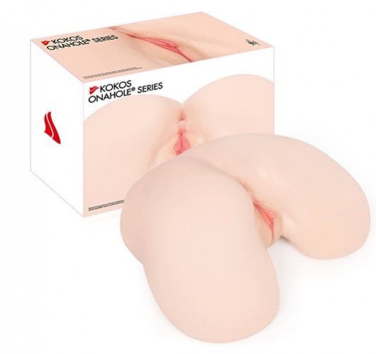 Мастурбатор-полуторс с двойным слоем материала Maria Onahole Real Vagina - KOKOS - в Кирове купить с доставкой