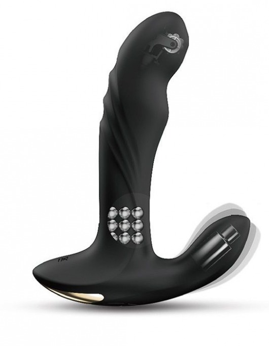 Черный вибромассажер простаты Multi P-Joy с 3 моторами - Dorcel - в Кирове купить с доставкой