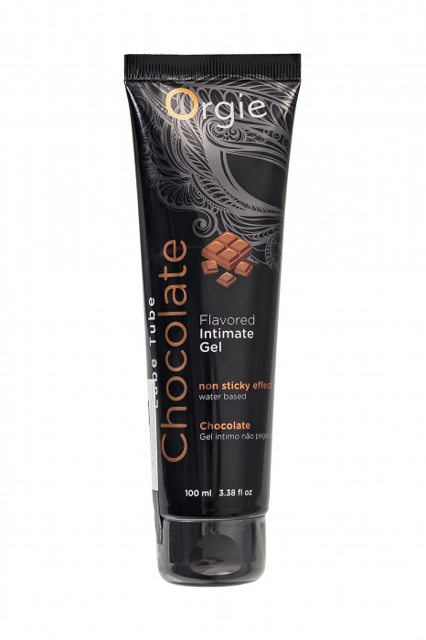Интимный гель на водной основе Lube Tube Chocolate с шоколадным вкусом - 100 мл. - ORGIE - купить с доставкой в Кирове