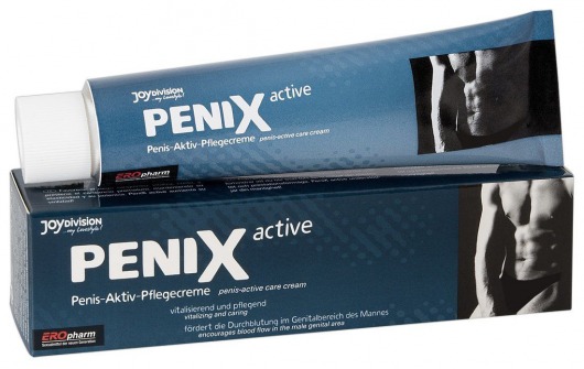 Возбуждающий крем для мужчин PeniX active - 75 мл. - Joy Division - купить с доставкой в Кирове