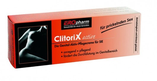Возбуждающий крем для женщин ClitoriX active - 40 мл. - Joy Division - купить с доставкой в Кирове