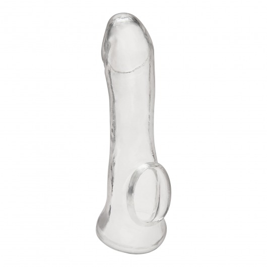 Прозрачная насадка на пенис Transparent Penis Enhancing Sleeve Extension - 15,9 см. - BlueLine - в Кирове купить с доставкой