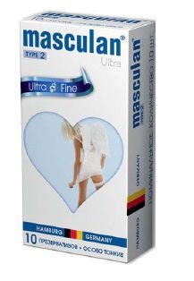 Ультратонкие презервативы Masculan Ultra Fine с обильной смазкой - 10 шт. - Masculan - купить с доставкой в Кирове