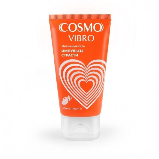 Возбуждающий интимный гель Cosmo Vibro с ароматом манго - 50 гр. - Биоритм - купить с доставкой в Кирове
