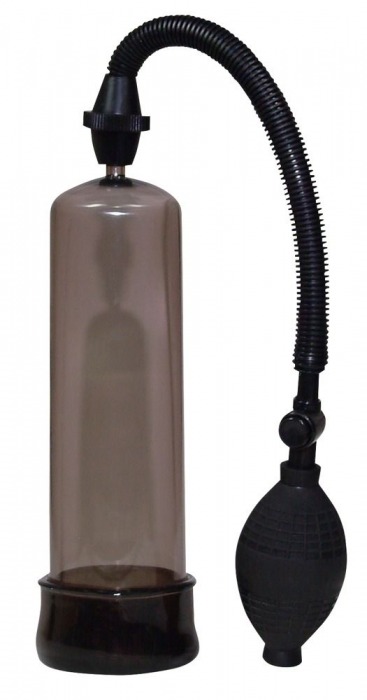 Вакуумная помпа черного цвета - 20 см. - Orion - в Кирове купить с доставкой