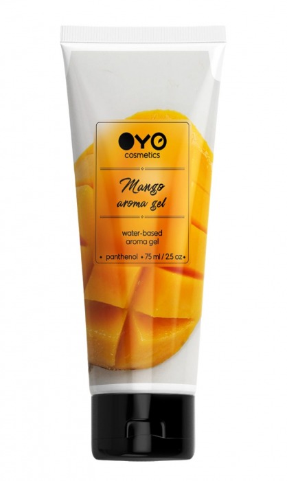 Лубрикант на водной основе OYO Aroma Gel Mango с ароматом манго - 75 мл. - OYO - купить с доставкой в Кирове