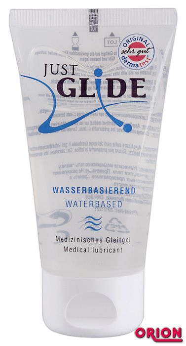 Вагинальная смазка на водной основе JUSTGLIDE - 50 мл. - Orion - купить с доставкой в Кирове