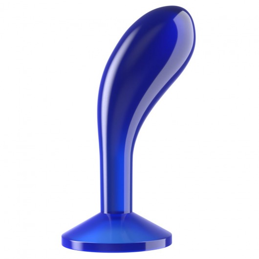 Синяя анальная втулка Flawless Clear Prostate Plug 6.0 - 15 см. - Lovetoy - в Кирове купить с доставкой