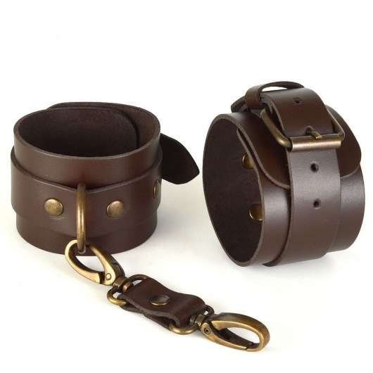 Коричневые наручники IDEAL - Sitabella - купить с доставкой в Кирове