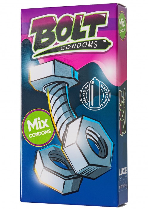 Набор презервативов Bolt Condoms - Luxe - купить с доставкой в Кирове