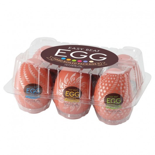 Набор из 6 мастурбаторов-яиц Tenga Egg Variety Pack V - Tenga - в Кирове купить с доставкой